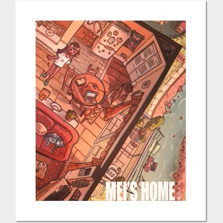 Mei's home Posters and Art